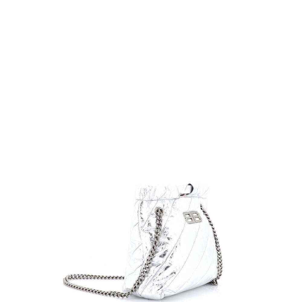 Balenciaga Crush Chain Tote Quilted #243678B11B - Picture 2 of 6